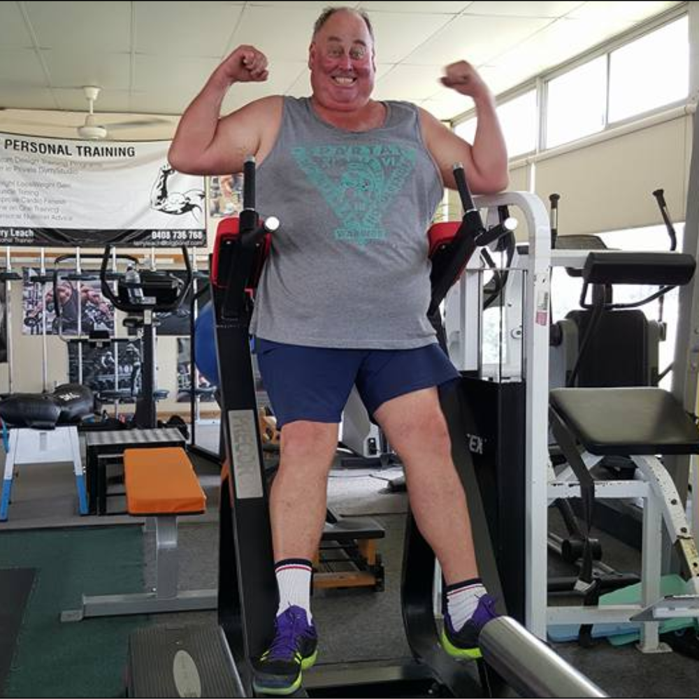 Larry Leach Personal Training Client